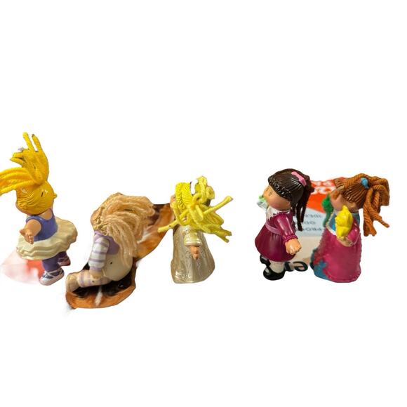 Lot Of 5 1992 McDonald’s Cabbage Patch Kids Toys Angel Dancer - Picture 2 of 8